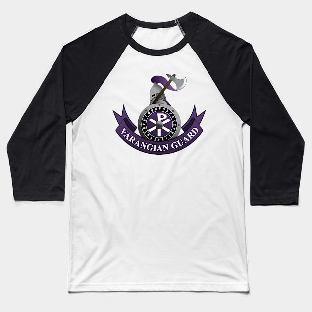 Varangian Guard Byzantine Empire Baseball T-Shirt by AgemaApparel